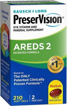 Вітаміни Bausch & Lomb PreserVision AREDS 2 Formula 130 капсул 1931072979 фото