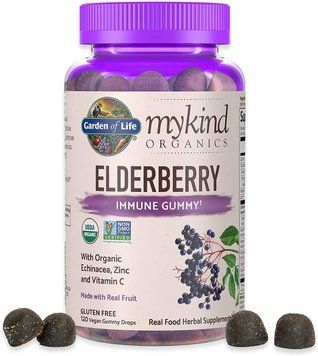Garden of Life mykind Organics Elderberry Gummies 120 таблеток (4384304293) 4384304293 фото