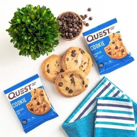 Протеиновое печенье Quest Protein Cookies 12 шт (4384303480) 4384303480 фото