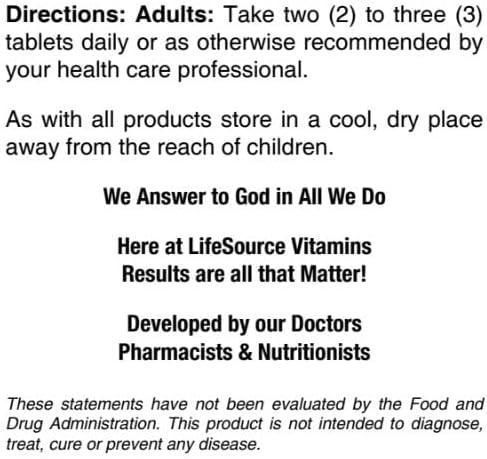 Домішка преміумкласу для підтримки рівня холестерину LifESource Vitamins Cholesterol Support 90 таблеток 2852455124 фото