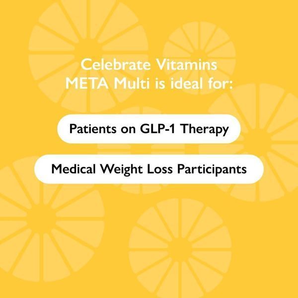 Добавка премиум-класса для поддержки похудения Celebrate Bariatric Supplements META Multi GLP-1 30 капсул 2944564259 фото