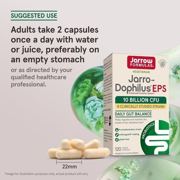 Добавка для здоровья кишечника Jarrow Formulas Probiotics 10 Billion CFU 120 капсул 4384308268 фото