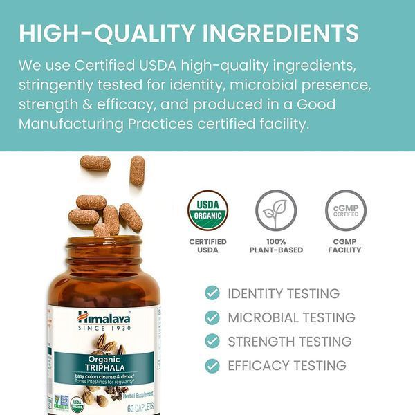 Натуральный продукт Himalaya Triphala 60 таблеток (4384304393) 4384304393 фото