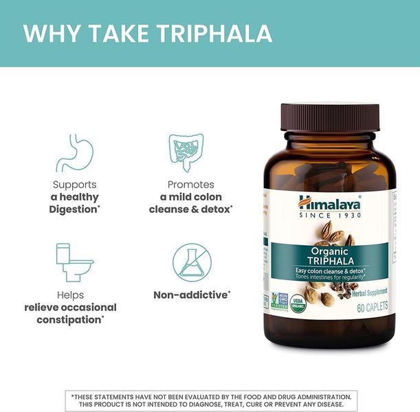 Натуральный продукт Himalaya Triphala 60 таблеток (4384304393) 4384304393 фото