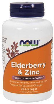 Специальный продукт NOW Elderberry & Zinc Lozenges 30 леденцов (4384301719) 1437158844 фото