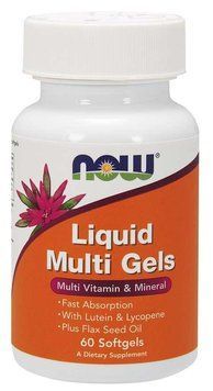 Вітаміни NOW Liquid Multi Gels Softgels 60 кап (4384303064) 1437160272 фото