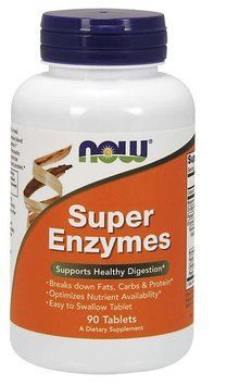 Спеціальний продукт NOW Super Enzymes Tablets 90 таблеток (4384301901) 1060004577 фото