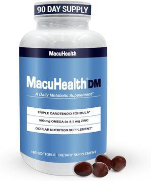 Добавка премиум-класса поддержка здоровья глаз Macuhealth Daily Metabolic 180 капсул 4382430217 фото