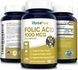 Фолиевая кислота премиум-класса NusaPure Folic Acid 1000mcg 200 капсул 4384306802 фото 3