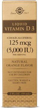 Витамины Solgar Liquid Vitamin D3 59 мл Апельсин (4384302812) 1437159977 фото