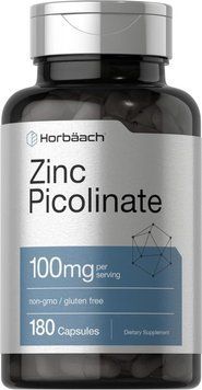 Добавка премиум-класса пиколинат цинка Horb&auml;ach Zinc Picolinate 100mg 180 капсул 2456176402 фото