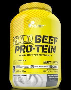 Протеин Olimp Sport Nutrition Gold Beef Pro-Tein 1800 г Клубника (4384301803) 4384301803 фото
