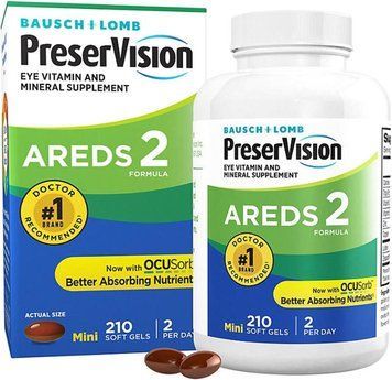 Вітаміни Bausch & Lomb PreserVision AREDS 2 Formula 210 капсул 1931072981 фото