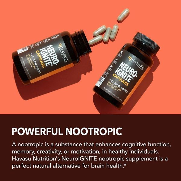 Специальный продукт Havasu Nutrition NeuroIGNITE 30 капсул (4384304397) 4384304397 фото