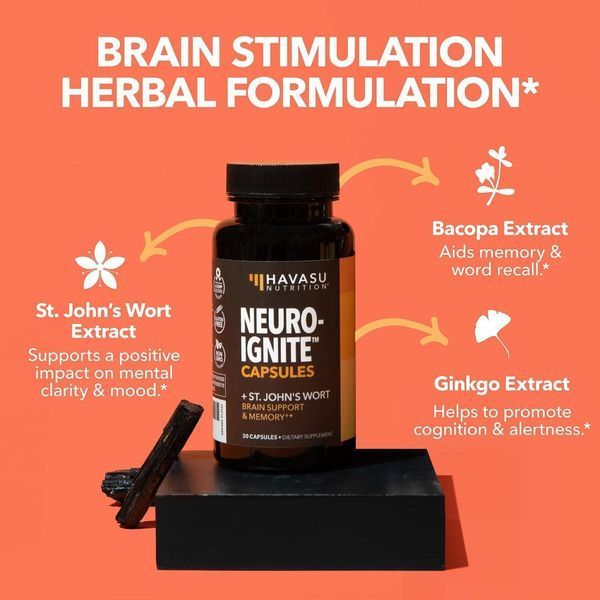 Специальный продукт Havasu Nutrition NeuroIGNITE 30 капсул (4384304397) 4384304397 фото