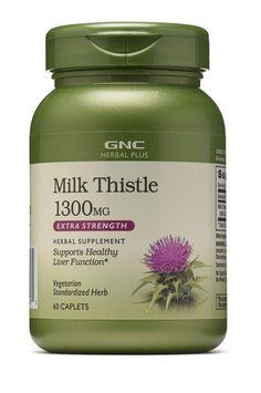 Спеціальний продукт GNC Milk Thistle 60 таблеток (4384303374) 1437160665 фото