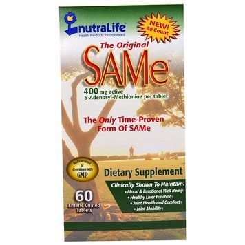 NutraLife The Original SAMe 400 mg 60 таблеток (4384303985) 1546834137 фото