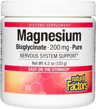 Вітаміни Natural Factors Magnesium Bigglycinate 120 грамів (4384304774) 1862725847 фото