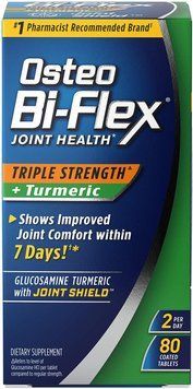 Хондропротектор Остео Bi-Flex Joint Health Triple Strength Turmeric 80 таблеток (4384303734) 1478241454 фото