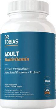 Dr. Tobias Adult Multivitamin 90 таблеток (4384304388) 1684742067 фото