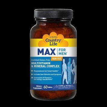 Витамины Country Life Max For Men 60 таблеток (4384302774) 4384302774 фото