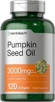 Гарбузова олія преміумкласу Horb&auml;ach Pumpkin Seed Oil 3000mg 120 капсул 2447002184 фото