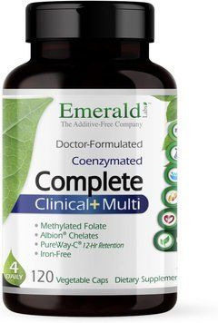 Біодоступні щоденні вітаміни преміумкласу Emerald Labs Complete Clinical Multi 120 капсул 2208979305 фото