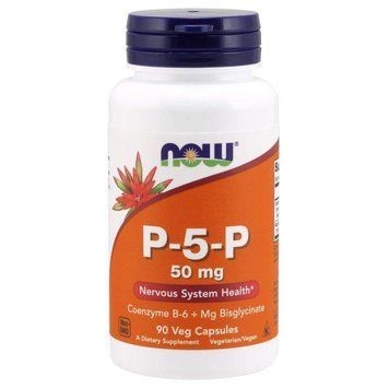 Вітаміни NOW P-5-P 50 mg Veg Capsules 90 капсул (4384301356) 1060001185 фото