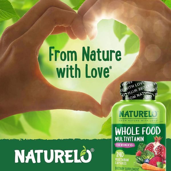 Вітаміни преміумкласу для жінок Naturelo Whole Food Multivitamin for Women 50+ 240 капсул 4382171812 фото