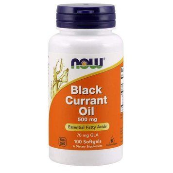 Вітаміни NOW Black Currant Oil 500 mg Softgels 100 капсул (4384301373) 1060001201 фото