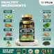 Добавка премиум-класса комплексное укрепление общего здоровья Tenmido Aloe Vera Turmeric Cayenne Pepper 90 капсул 4384307483 фото 3