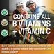 Добавка премиум-класса витамины группы B Bronson Vitamin B Complex with Vitamin C 120 капсул 4384307683 фото 5