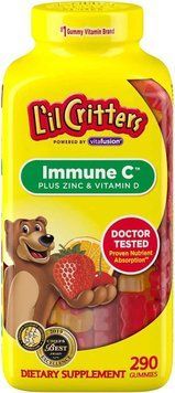 Вітаміни Lil Critters Kids' Immune C Plus Zinc and Vitamin D 290 таблеток (4384304442) 1684742121 фото