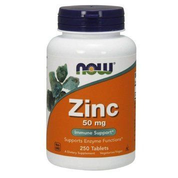 Витамины NOW Zinc 50 mg Tablets 250 таблеток (4384301352) 1437158781 фото