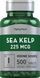 Йод із морської ламінарії Piping Rock Sea Kelp 225 mcg 500 таблеток 2946479258 фото 1