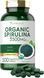 Добавка премиум-класса органическая спирулина Carlyle Organic Spirulina 500 таблеток 4384307925 фото 1