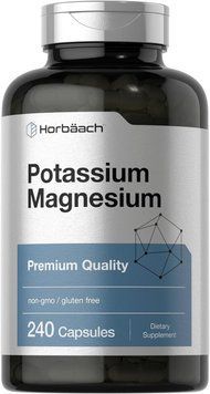 Добавка премиум-класса калий-магний Horb&auml;ach Potassium Magnesium 240 капсул 2481296087 фото