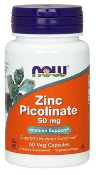 Витамины NOW Zinc Picolinate Veg Capsules 60 капсул (4384301353) 1437158782 фото