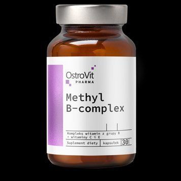 Витамины OstroVit Pharma Methyl B-Complex 30 кап (4384303171) 1437160446 фото