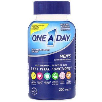 Bayer One A Day Men's 200 таблеток (4384303990) 1546834142 фото