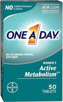 Bayer One A Day Women's Active Metabolism 50 таблеток (4384303991) 1546834143 фото