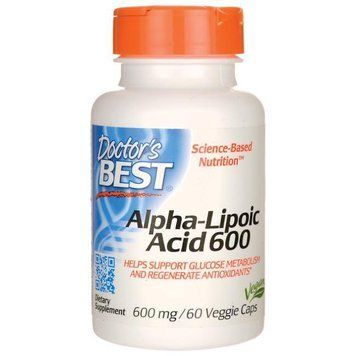 Спеціальний продукт Doctor's Best Best Alpha-Lipoic Acid 600 мг 60 капсул (4384301912) 1060004595 фото