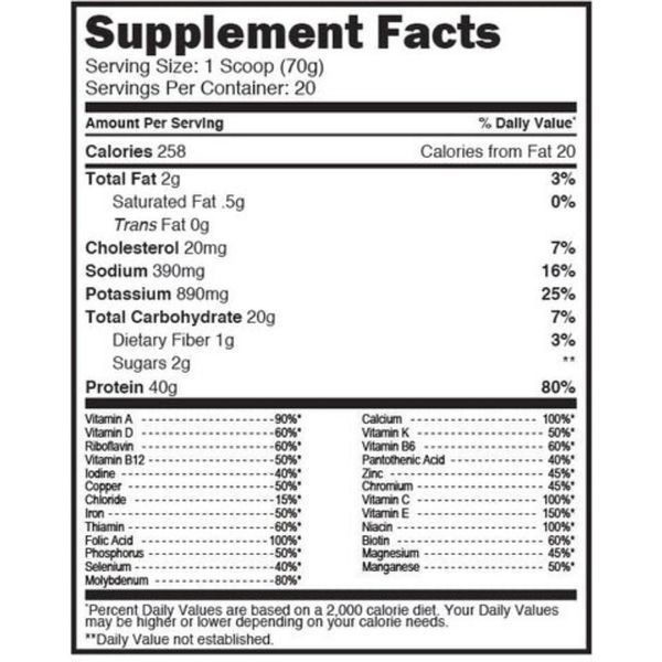 Заменитель питания Hi-Tech Pharmaceuticals Ideal Meal 1400 г 4384305664 фото
