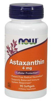 Спеціальний продукт NOW Astaxanthin 4 mg Softgel 90 капсул (4384302720) 1437159885 фото