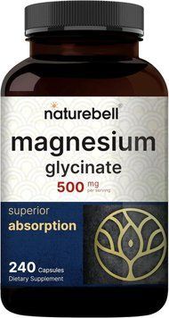 Глицината магния премиум-класса NatureBell Magnesium Glycinate 240 капсул 2405207015 фото