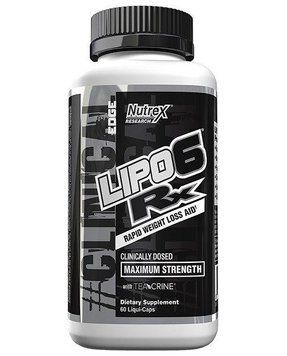 Жироспалювач Nutrex Lipo 6 RX 60 капсул (4384300766) 1059999278 фото