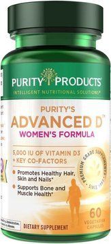 Удосконалена жіноча формула вітаміну D преміумкласу Purity Products Advanced D Women's Formula 60 капсул 2237131727 фото