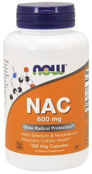 Спеціальний продукт NOW NAC 600 mg Veg Capsules 100 капсул (4384301218) 1437158617 фото