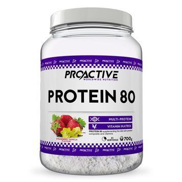 Протеїн ProActive Protein 80 700 г Полуниця (4384301757) 4384301757 фото