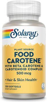 Solaray Food Carotene 30 капсул (4384304836) 1862725908 фото